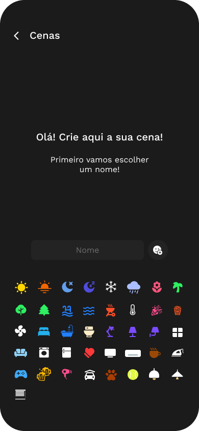 Crie cenas personalizadas